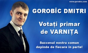 Gorobîc Dmitri, Primar de Varnita