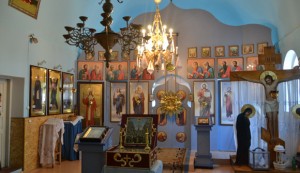 Interiorul mănăstirii