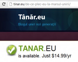 Blogul unei noi generaţii