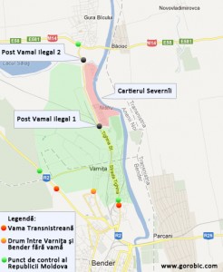 Posturi vamale ilegale din Varnita